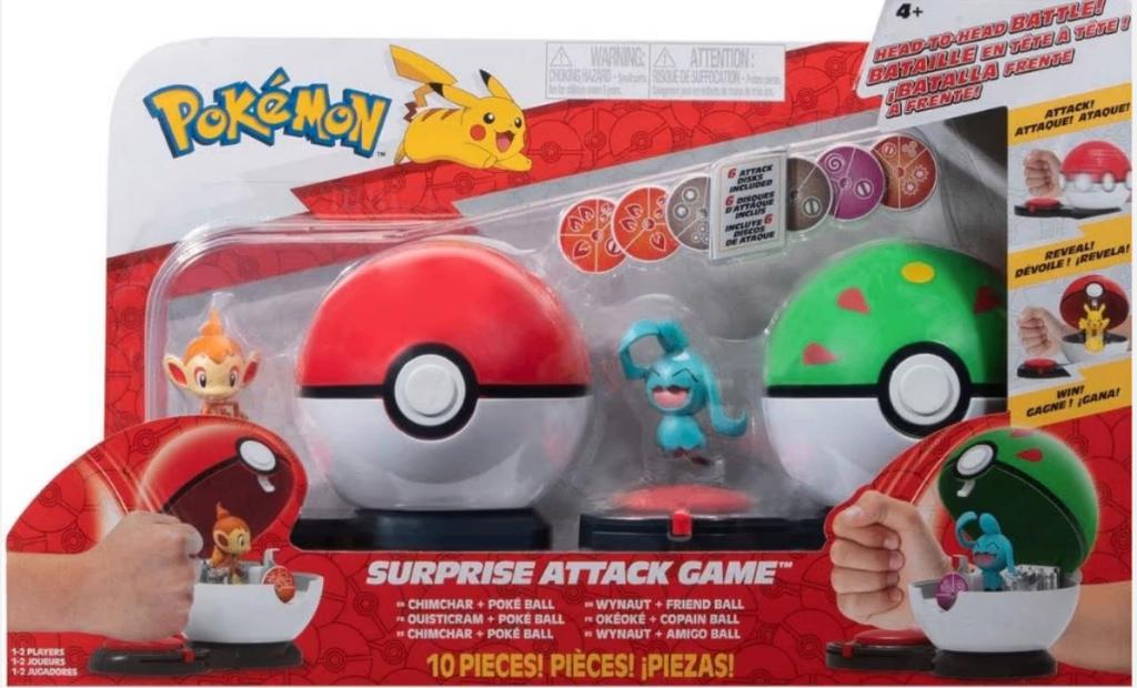 Pokémon Surprise Attack Game van 29 voor 9, Ophalen of Verzenden, Nieuw, Overige typen
