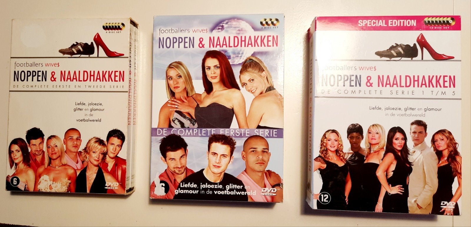 Noppen & Naaldhakken - Complete Series DVD Boxset, Cd's en Dvd's, Dvd's | Tv en Series, Gebruikt, Speciale editie, Drama, Ophalen of Verzenden