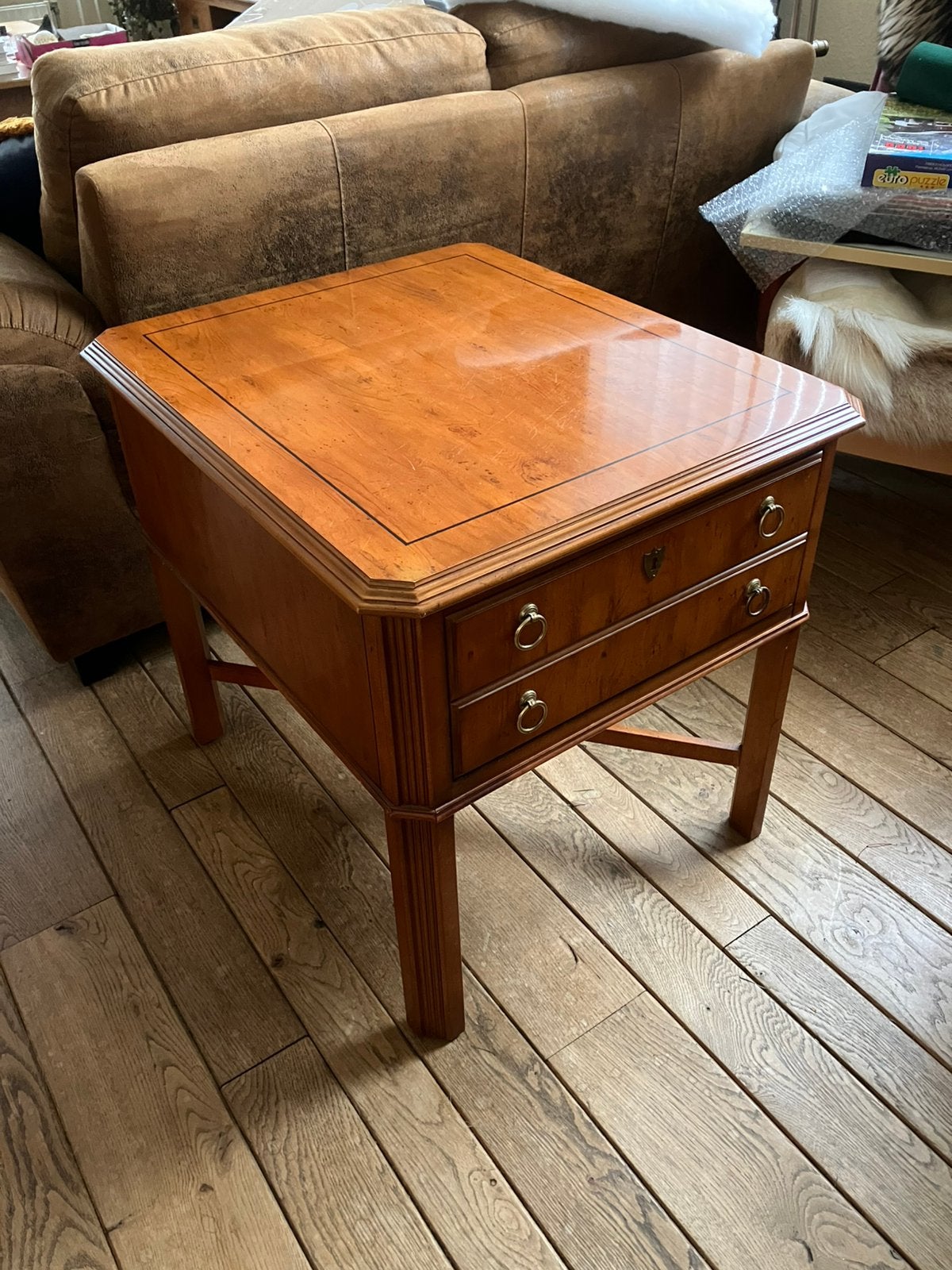 Drexel Heritage bijzettafel/ ladekastje, Ophalen