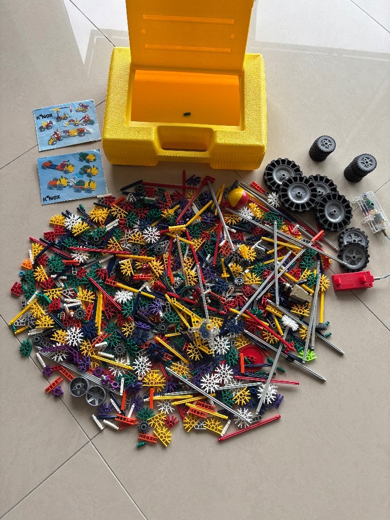 Koffer met knex, Ophalen of Verzenden, Gebruikt, K'nex
