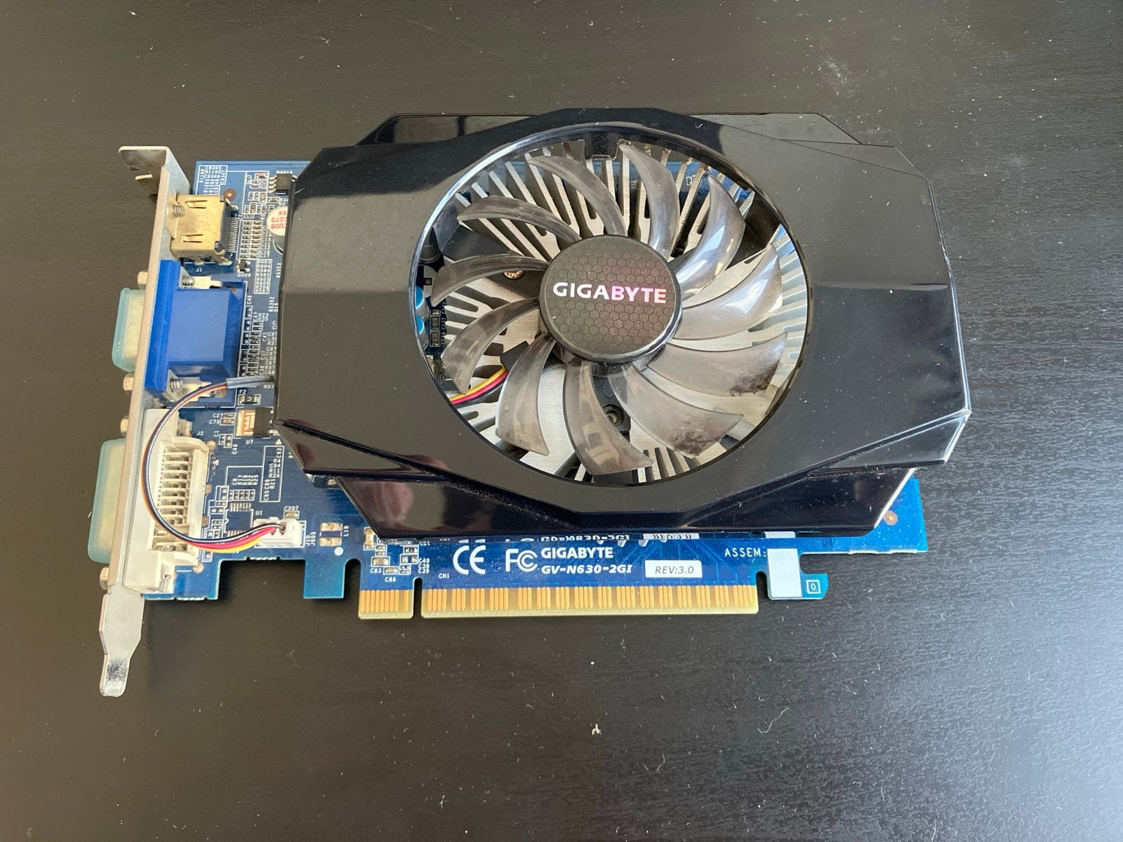 Gigabyte GV-N630-2GI Nvidia GeForce GT 630 Videokaart, Computers en Software, Gebruikt, GDDR3, Ophalen of Verzenden, Nvidia