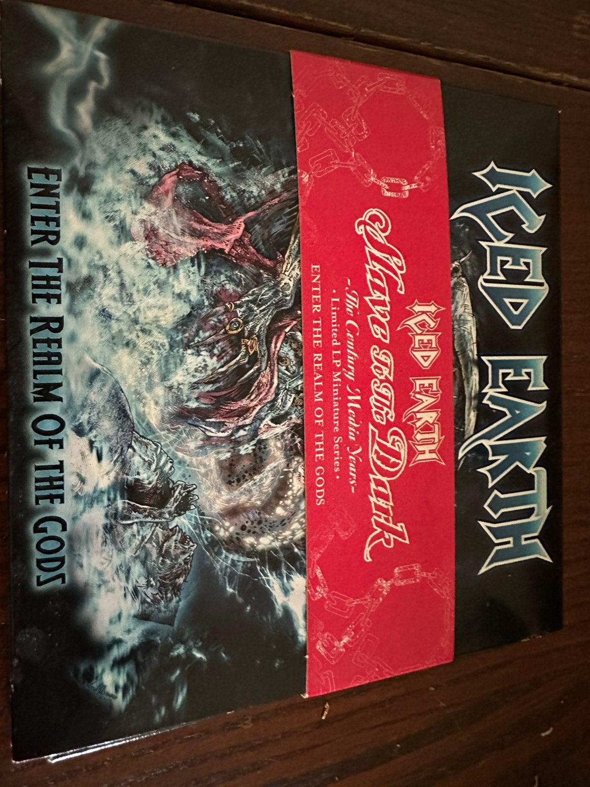 Iced earth cd mini lp, Verzenden, Zo goed als nieuw