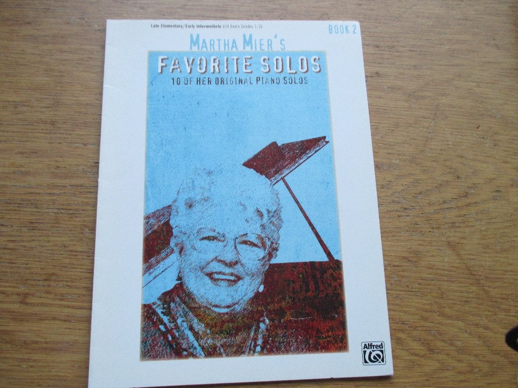 Martha mier's favorite solos book 2 - piano, Gebruikt, Les of Cursus, Ophalen of Verzenden, Piano
