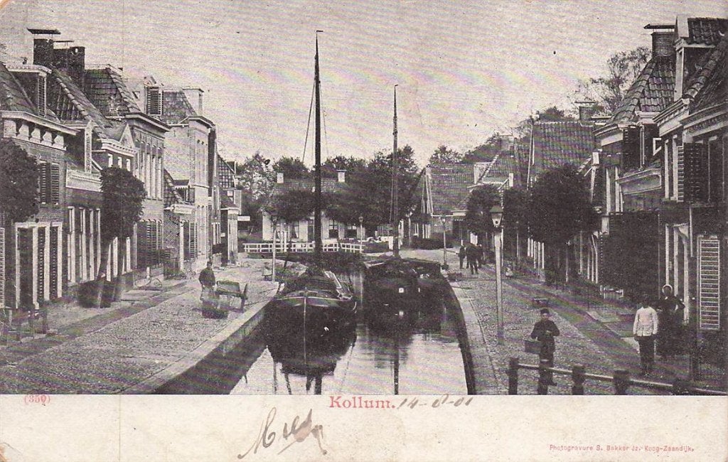 703-441-023 Kollum, Verzenden, Voor 1920, Friesland