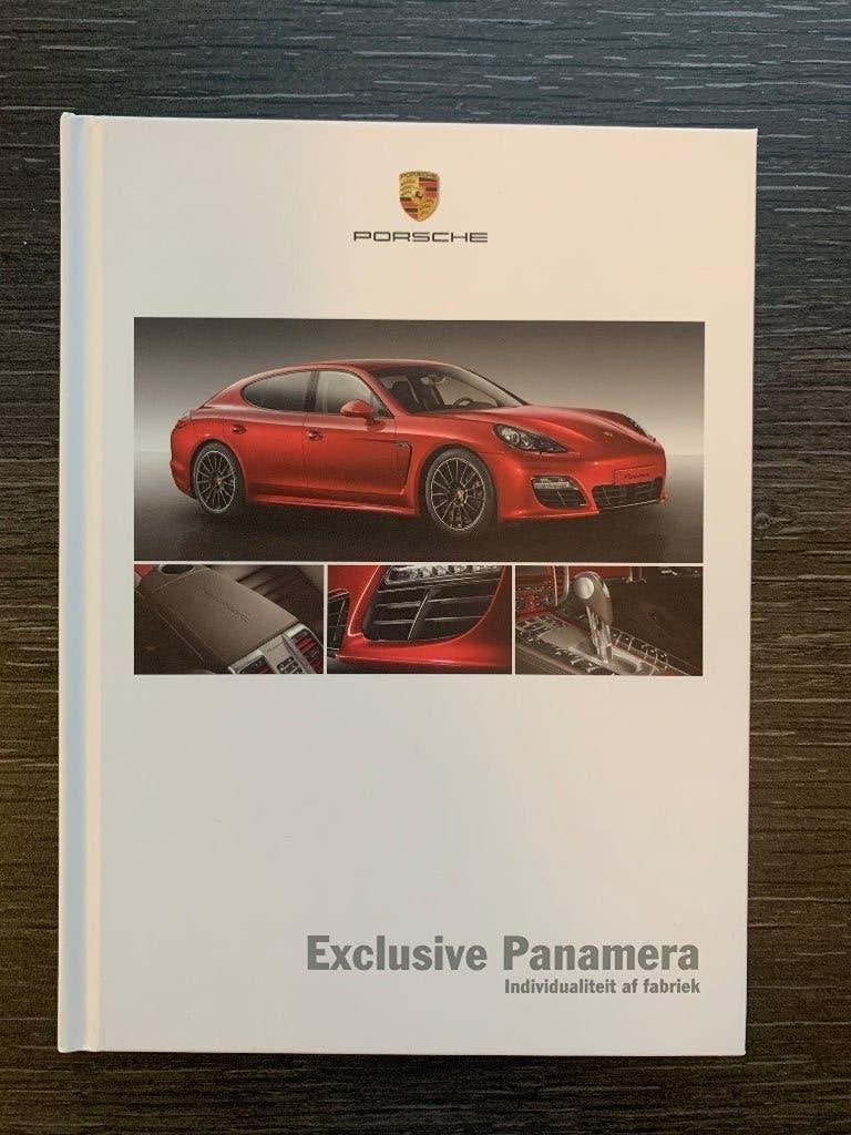 Brochure Porsche Panamera 970 Exclusive 2012 Nederlandstalig, Porsche, Nieuw, Ophalen of Verzenden, Porsche