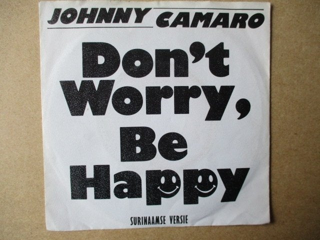 s0108 johnny camaro - don't worry be happy, Cd's en Dvd's, Vinyl Singles, Ophalen, Gebruikt, 7 inch, Overige genres