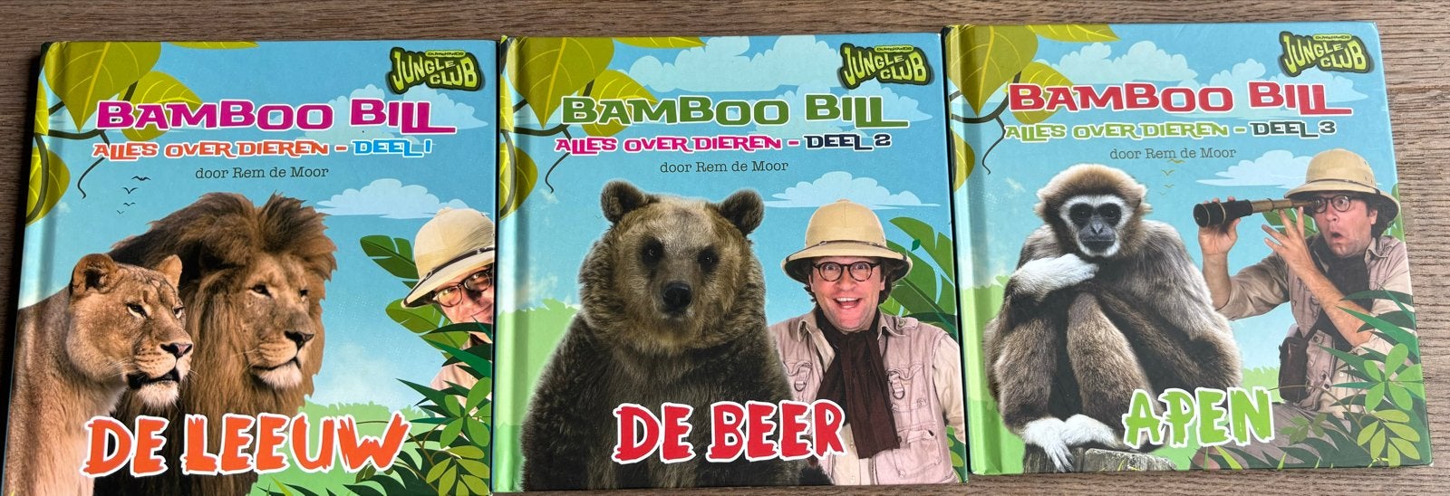 Jungleclub Bamboo Bill: Alles over Dieren - Deel 1, 2 & 3, Ophalen, Zo goed als nieuw