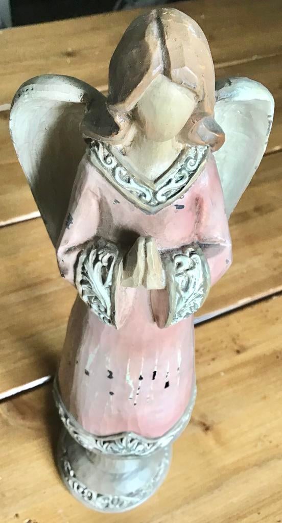 HOUTEN ENGEL / BESCHERMENGEL, Antiek en Kunst, Ophalen of Verzenden