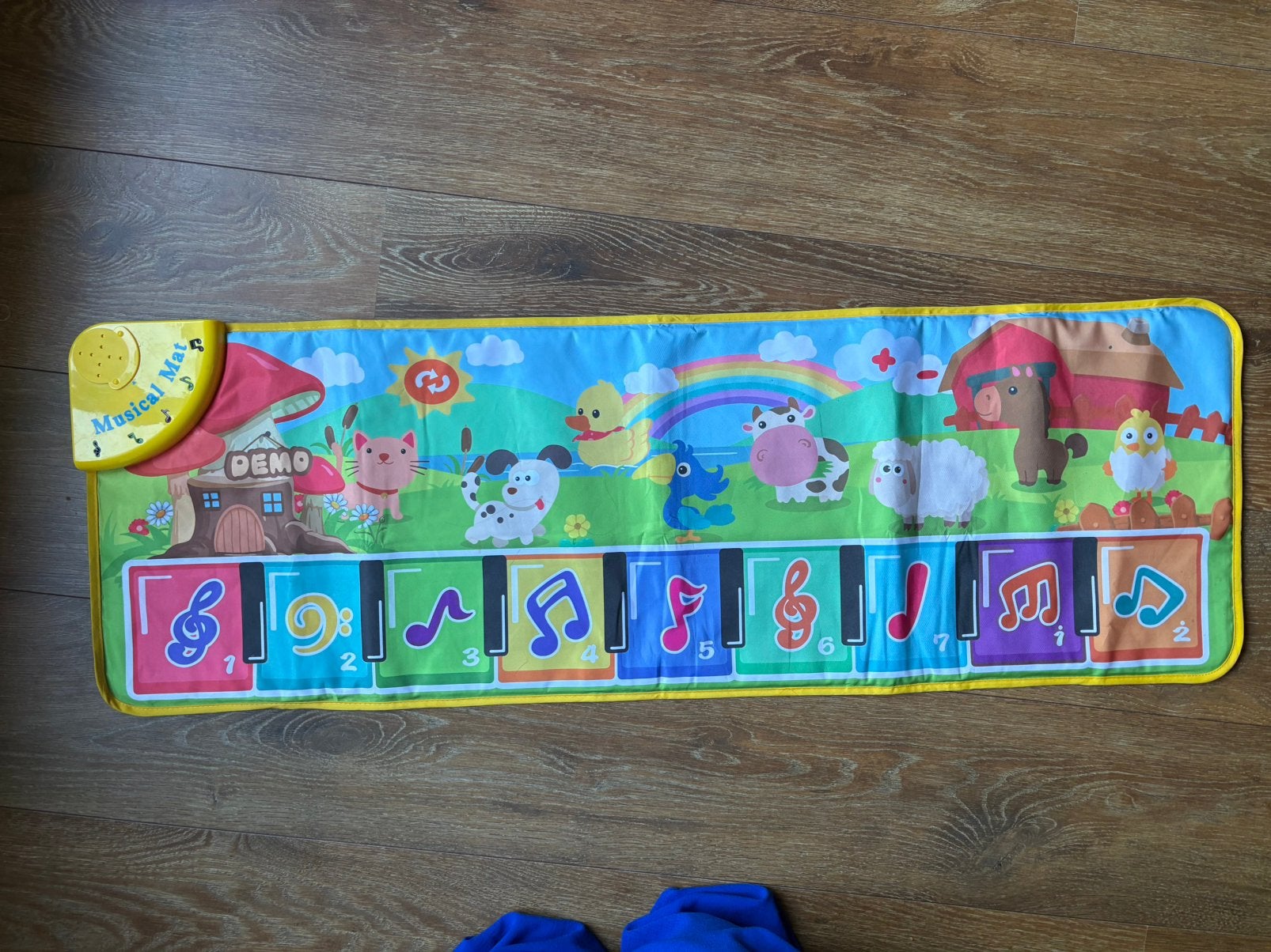 Muziekmat voor baby's en peuters - Werkt naar behoren, Ophalen of Verzenden, Gebruikt, Speelkleed, Met geluid