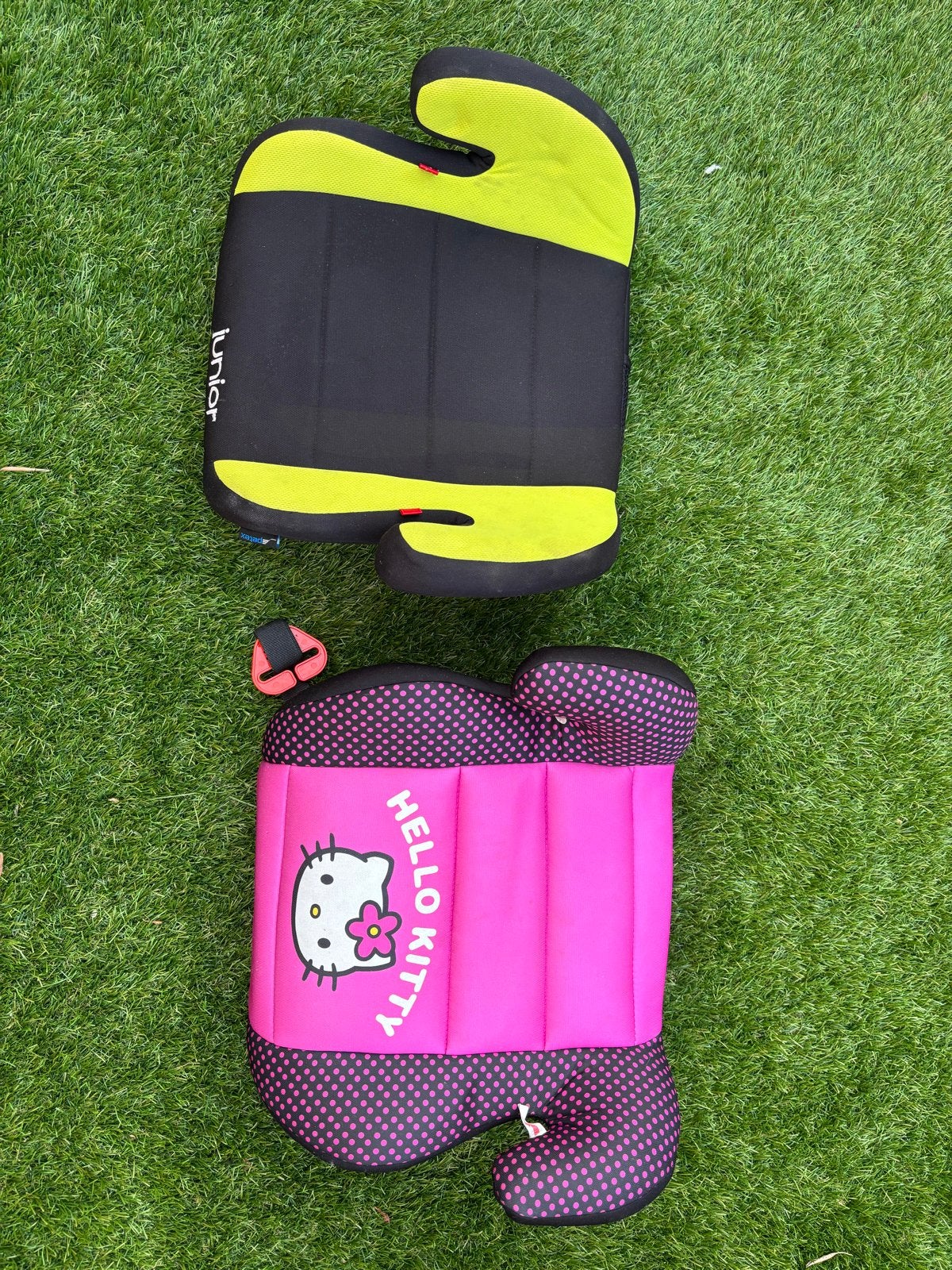 Autostoelverhogers: Junior en Hello Kitty, 15 t/m 36 kg, Ophalen, Overige merken, Gebruikt