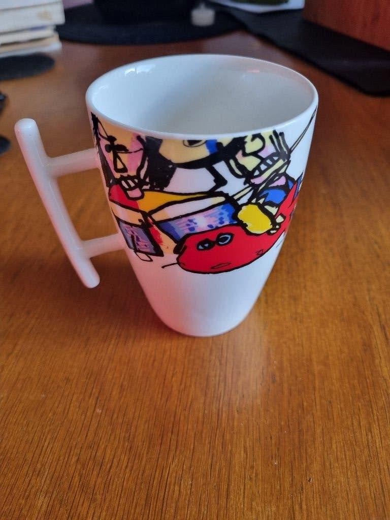 kopje herman brood, Huis en Inrichting, Keuken | Servies, Ophalen of Verzenden, Porselein, Overige stijlen, Kop(pen) en/of Schotel(s)