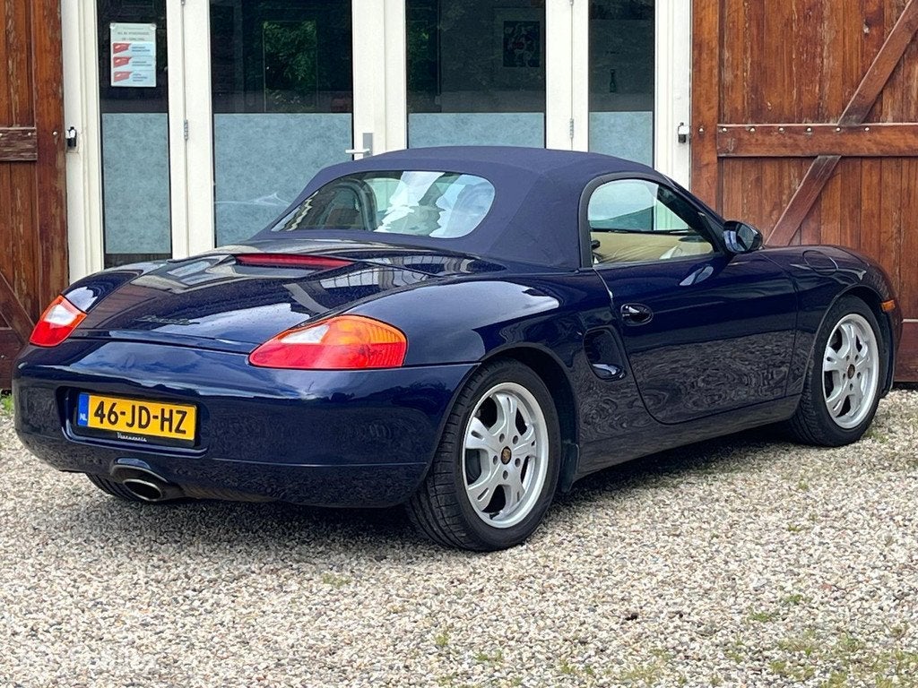 Porsche Boxster 2.7 Tiptronic Automaat met hardtop, Auto's, Automaat, Achterwielaandrijving, Gebruikt, Beige