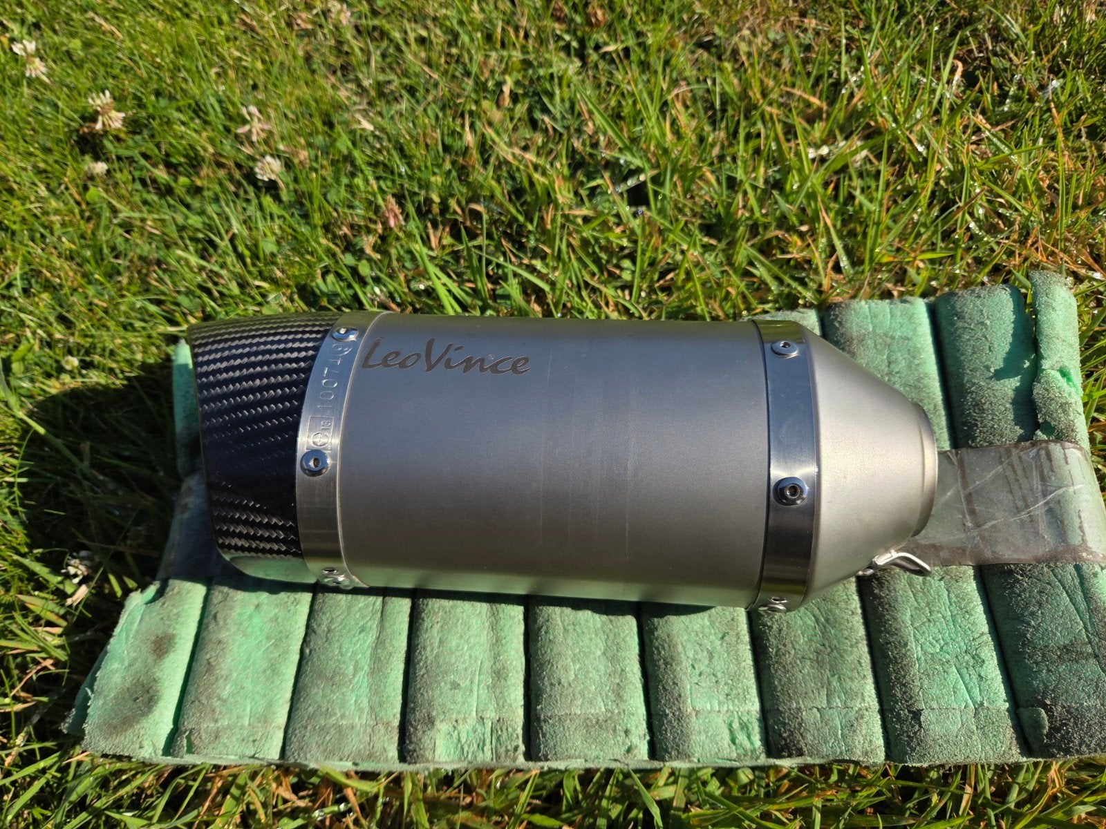 LeovincE demper met carbon eindkap 50mm / universele demper, Ophalen of Verzenden, Zo goed als nieuw
