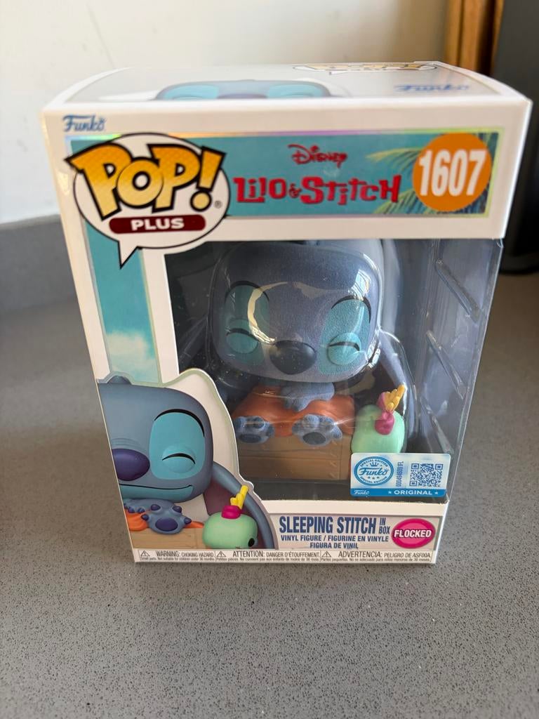 Funko Pop! Plus Disney Lilo & Stitch Sleeping Stitch 1607, Funko, Nieuw, Ophalen of Verzenden, Funko