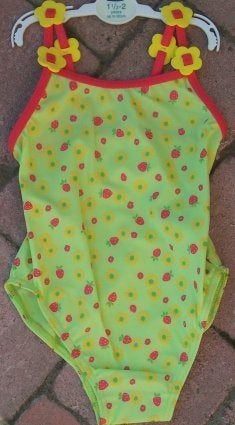Maat 98 Lichtgroen badpak NIEUW (3980) a, Meisje, Ophalen of Verzenden, Mothercare, Nieuw