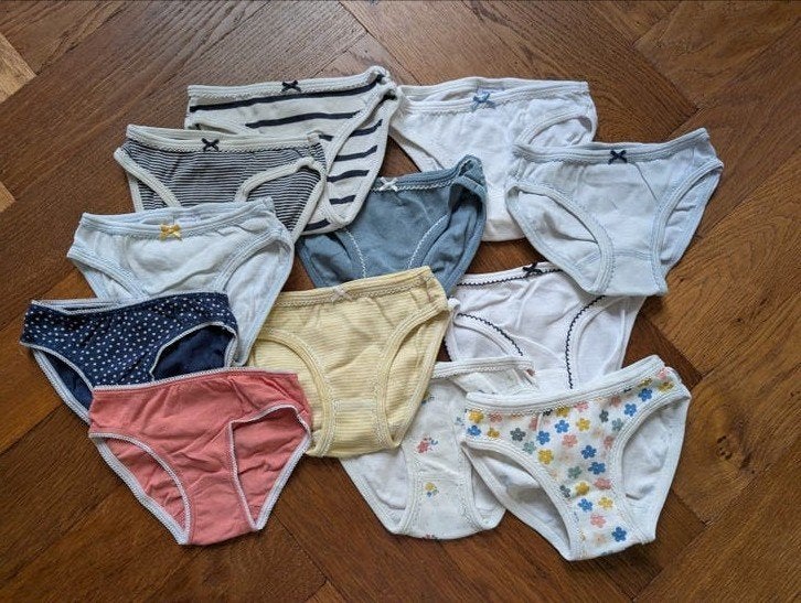 Petit Bateau ondergoed meisjes 3 jaar (95 cm) - 12 stuks, Verzenden, Gebruikt, Petit Bateau, Meisje