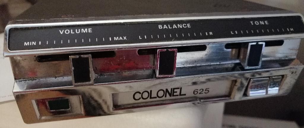 vintage Colonel 625. tapedeck, versterker 1976 cassette deck, Ophalen of Verzenden, Overige merken