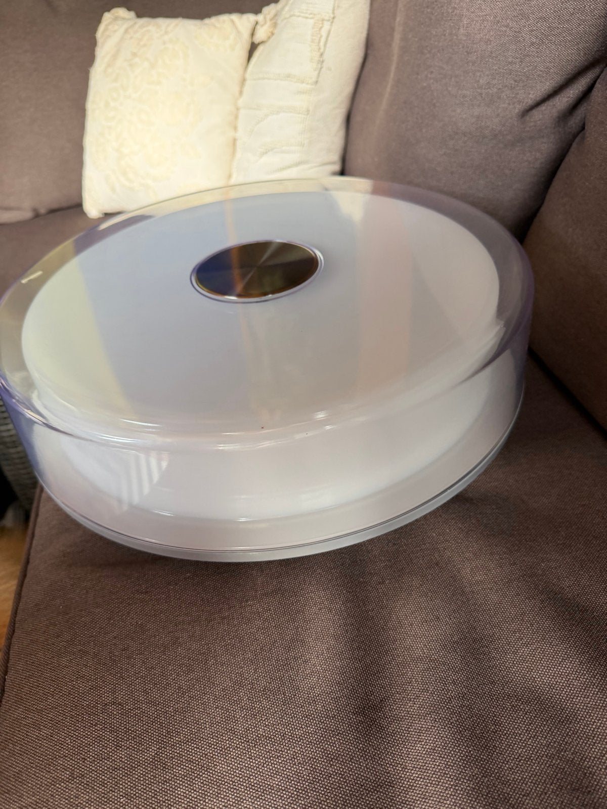 Wizz Plafondlamp met RGB kleuren, app & afstandsbediening, Ophalen, Kunststof, Gebruikt, Meerkleurig