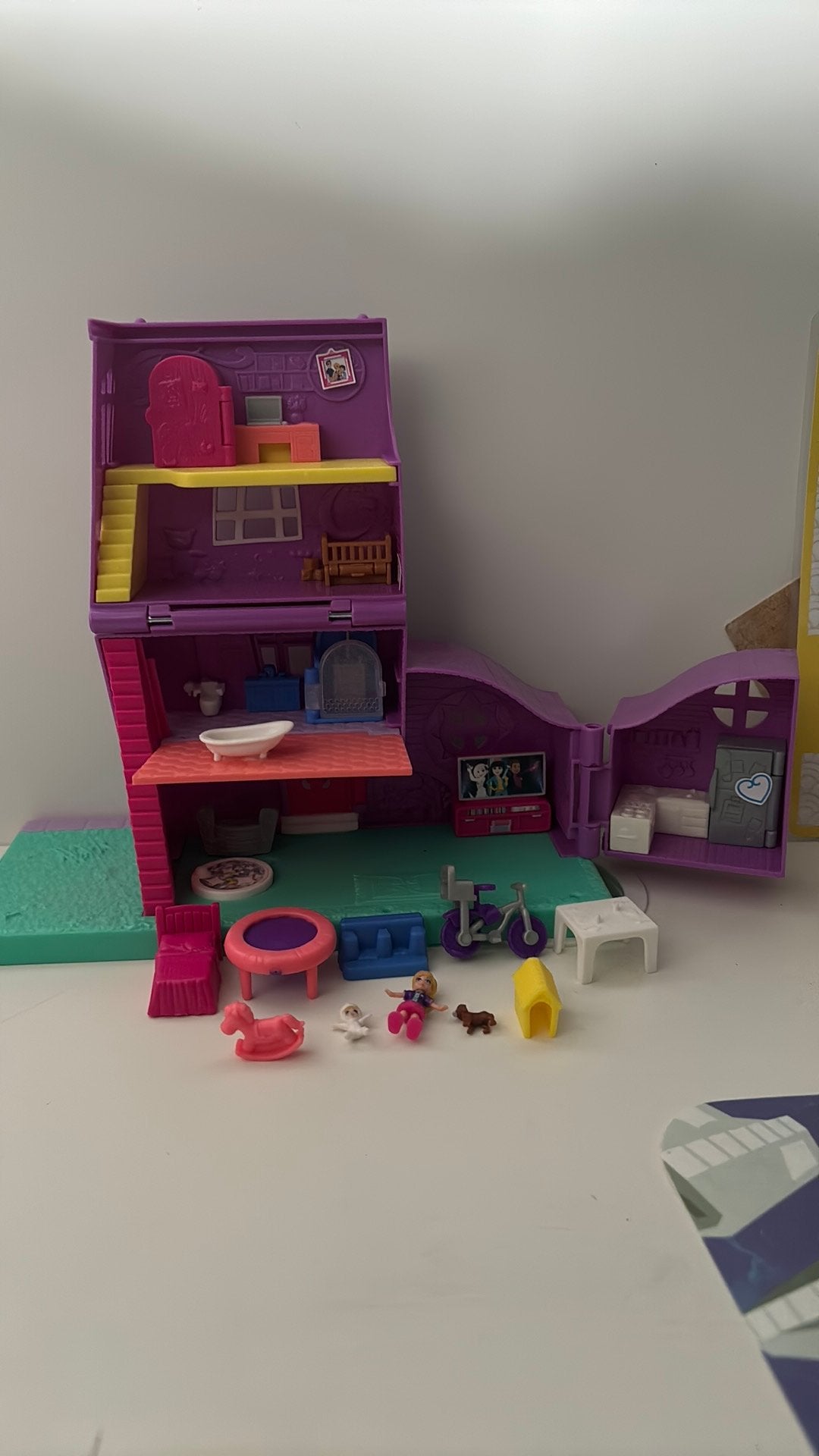 Poly pocket mini huis, Ophalen, Zo goed als nieuw, Poppenhuis