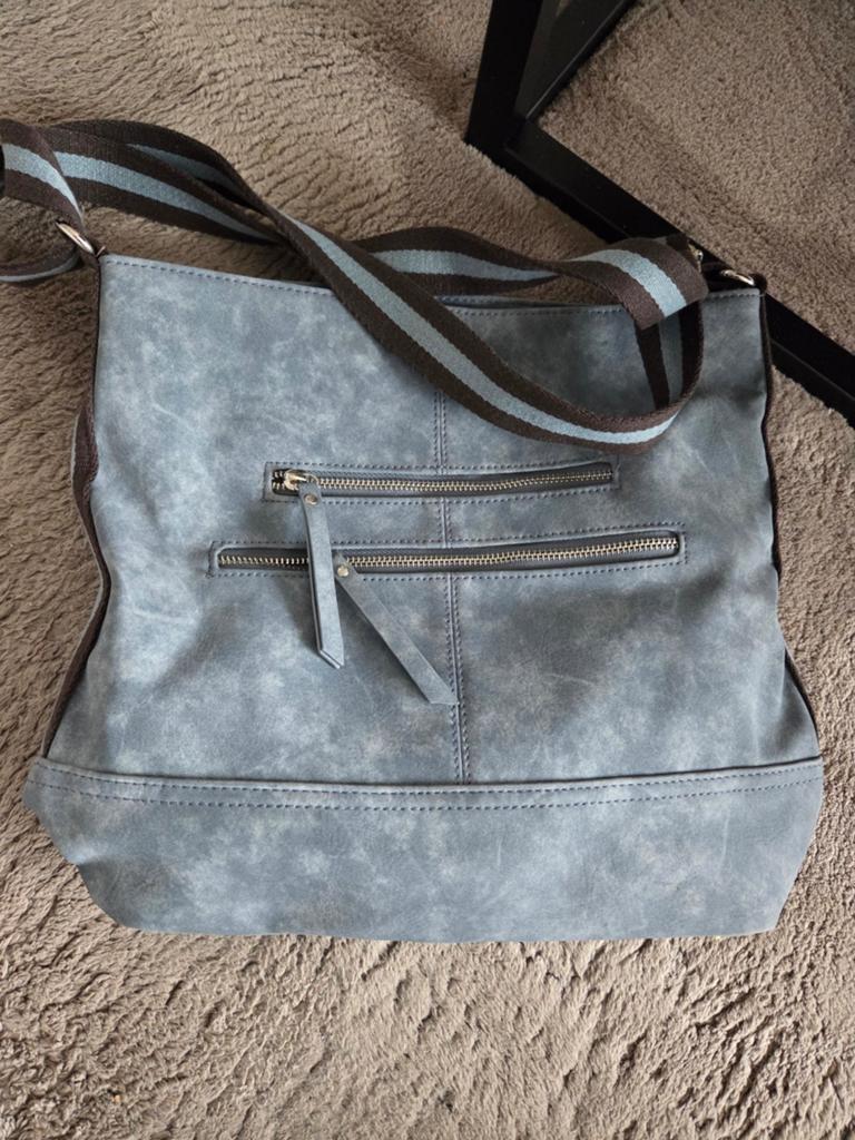 Blauwe tas, Ophalen of Verzenden, Blauw
