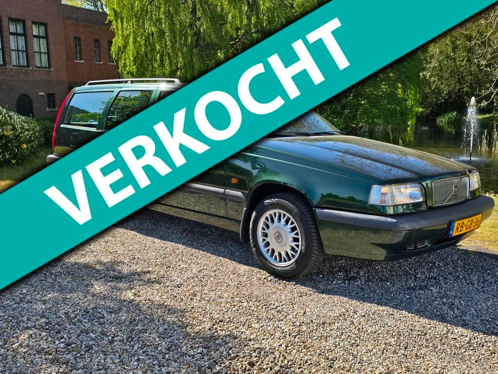 Volvo 850 2.5 Comfort-Line *APK 05-2027* 2e eigenaresse, Auto's, Volvo, Gebruikt, Zwart, Leder en Stof, 1600 kg