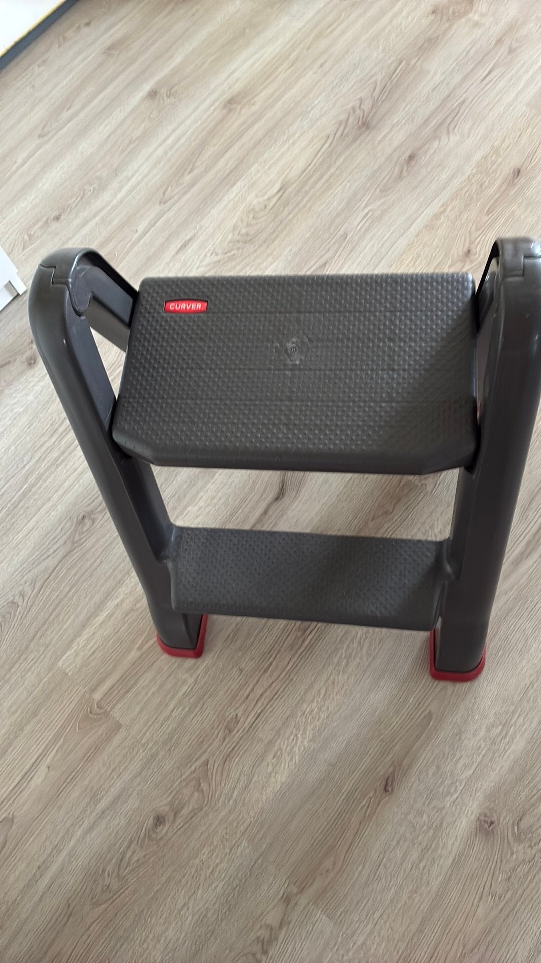 Curver trapje, Doe-het-zelf en Verbouw, Ladders en Trappen, Ophalen, Zo goed als nieuw, Minder dan 2 meter