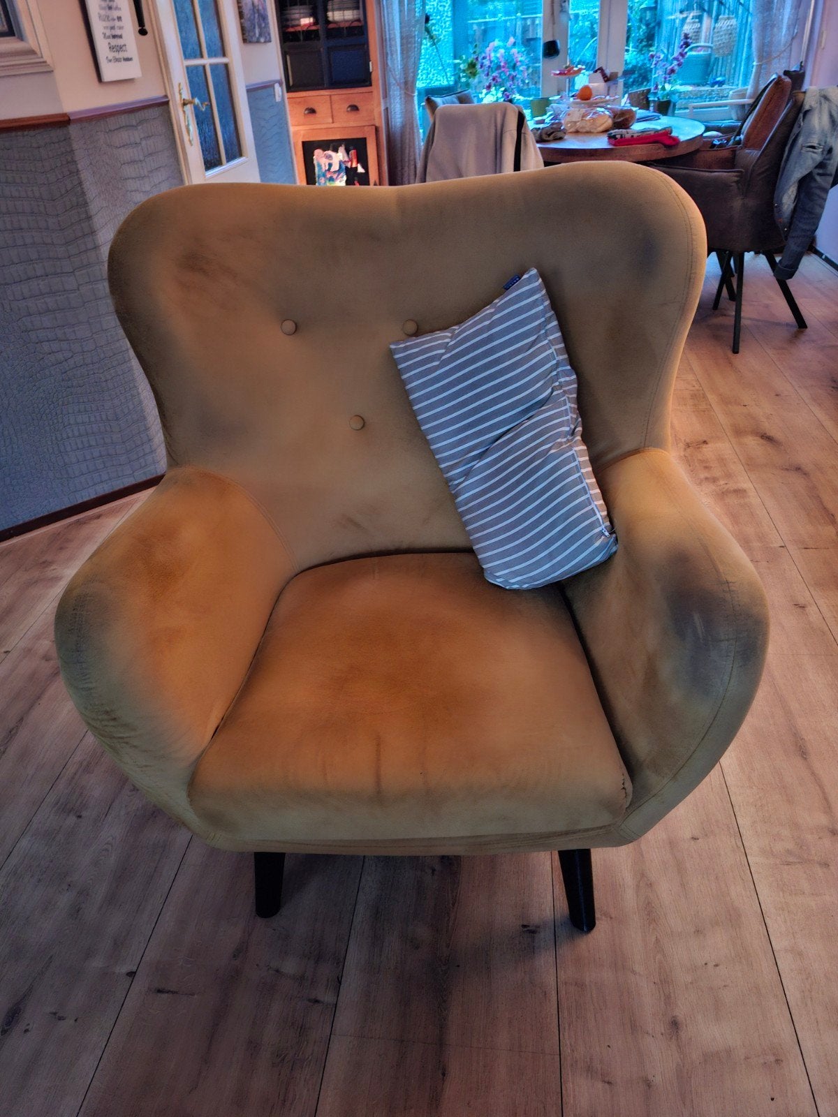 gratis stoel, Huis en Inrichting, Ophalen, Gebruikt, 75 tot 100 cm, 50 tot 75 cm