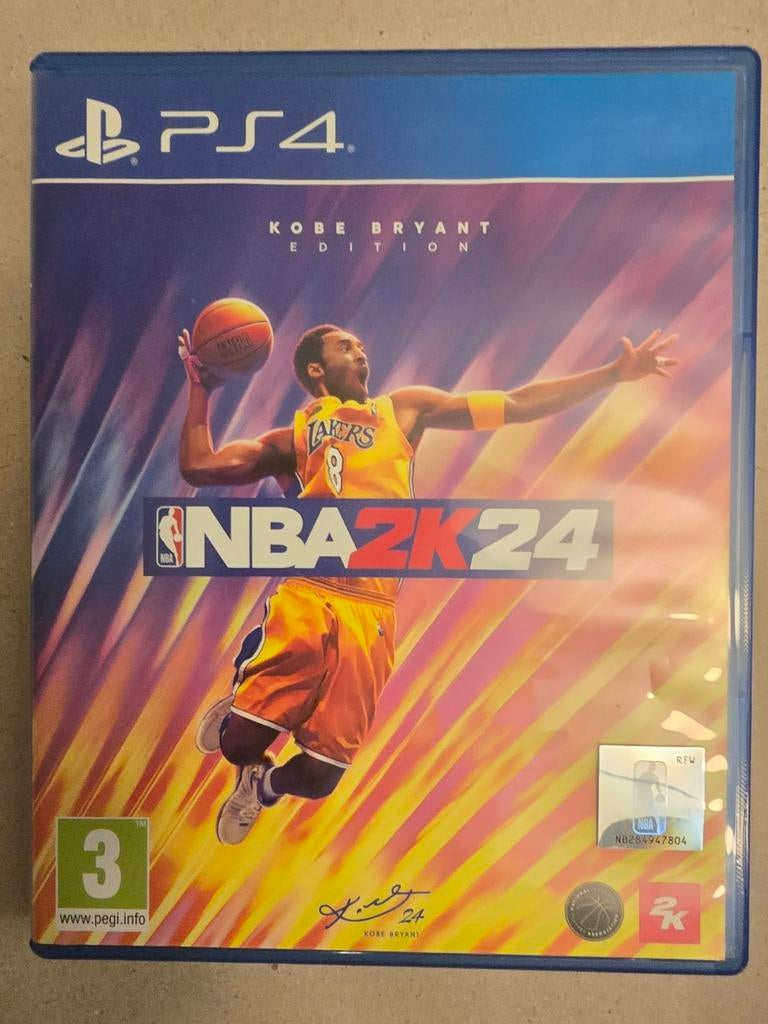 NBA 2K24 Kobe Bryant Edition PS4 - Basketbal Game, Ophalen of Verzenden, Zo goed als nieuw, Eén computer, Sport