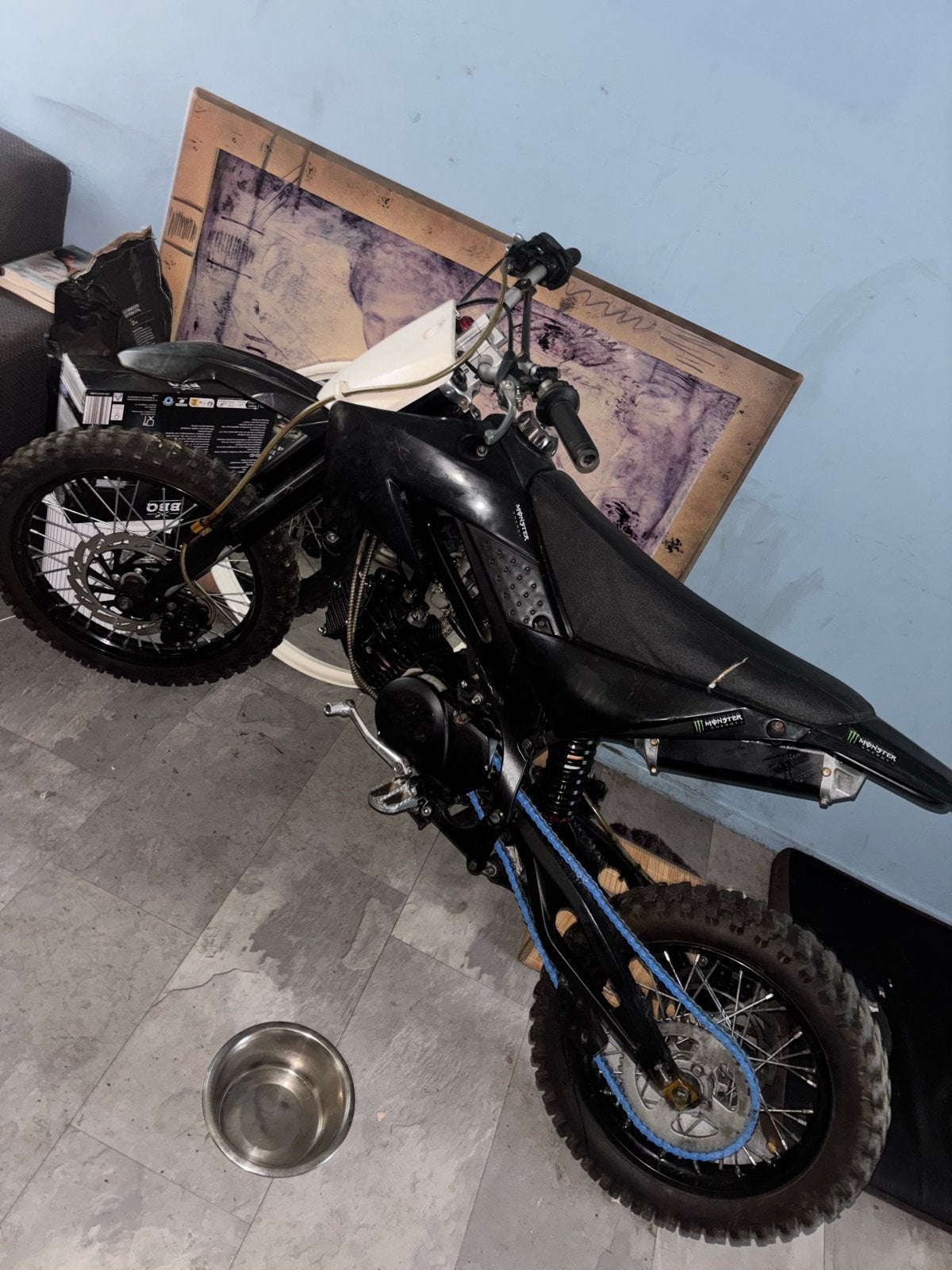 160cc oliegekoeld pitbike 4t, Ophalen of Verzenden