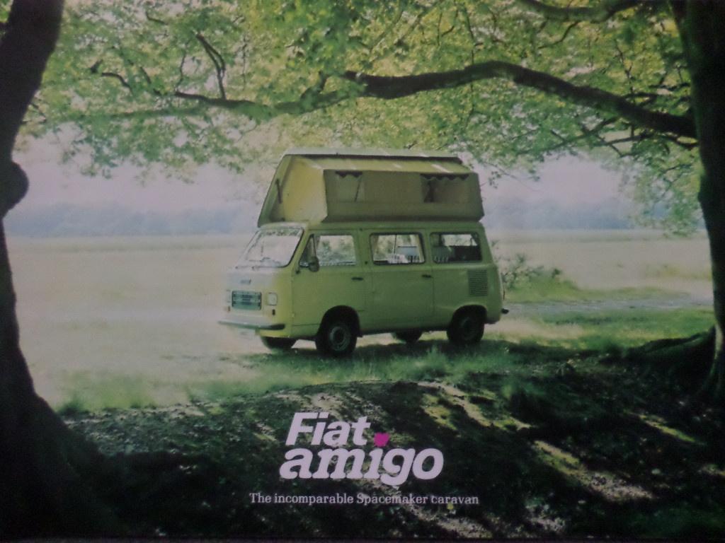 Fiat Amigo Kamper Brochure, Ophalen of Verzenden, Zo goed als nieuw, Overige merken