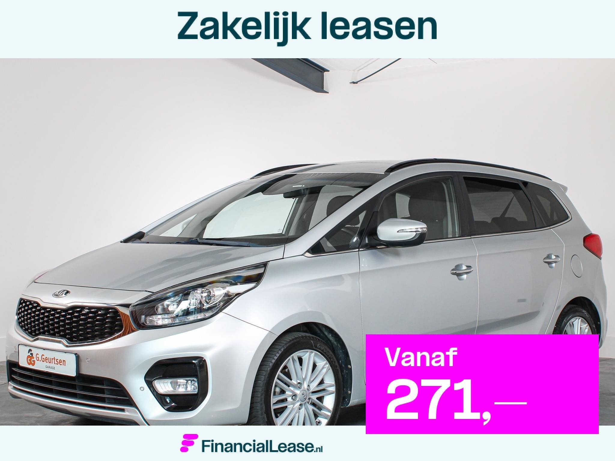 Kia Carens 1.6 GDi DynamicLine 7-Persoons, Apple Carplay/And, Voorwielaandrijving, Gebruikt, 4 cilinders, 7 stoelen