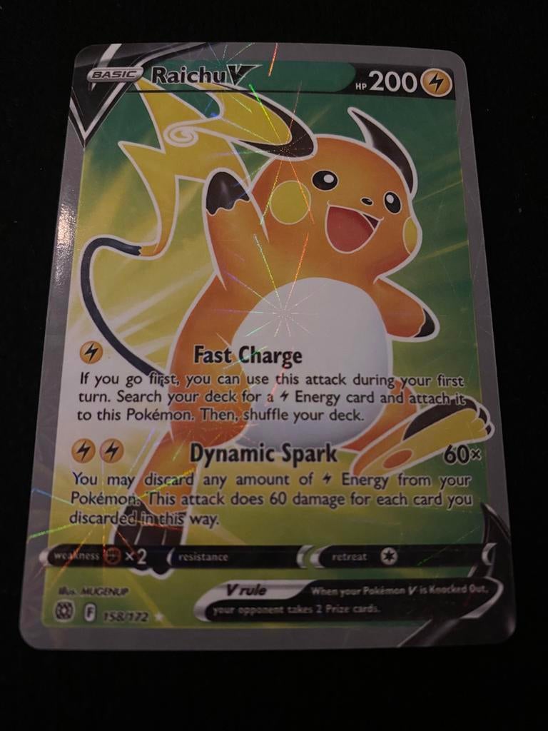Raichu V, Verzenden, Zo goed als nieuw, Losse kaart