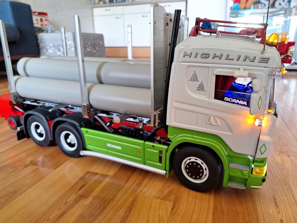 Stop met hobby  tamiya 1:14, Ophalen, Bus of Vrachtwagen