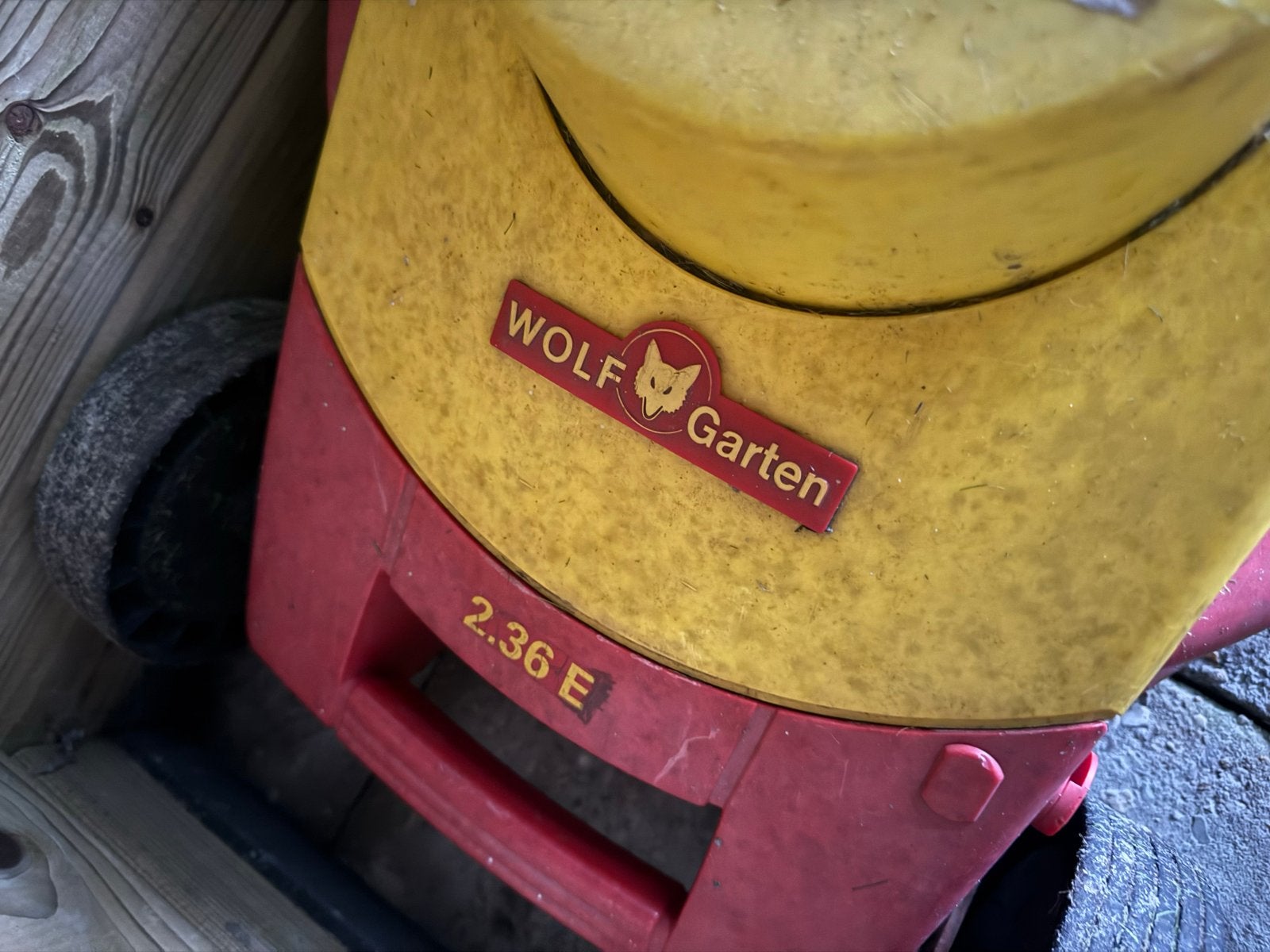 Grasmaaier Wolf Garten 2.36 E, Tuin en Terras, Ophalen, Cirkelmaaier, Gebruikt, Elektrische grasmaaier