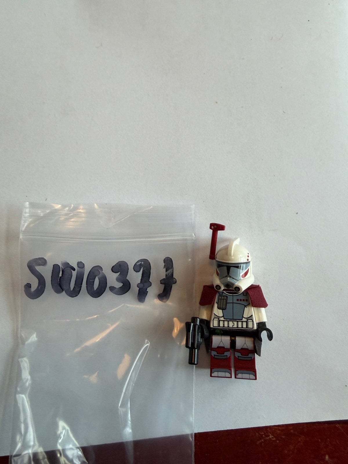 LEGO Star Wars Clone Trooper Commander Fox SW0377 minifiguur, Ophalen of Verzenden, Zo goed als nieuw