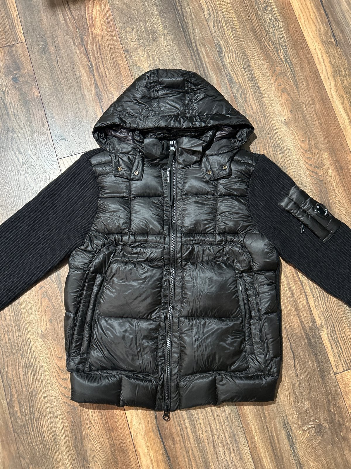 C.P. Company D.D. Shell Down Jacket Zwart, Verzenden, Nieuw, Maat 48/50 (M), Zwart
