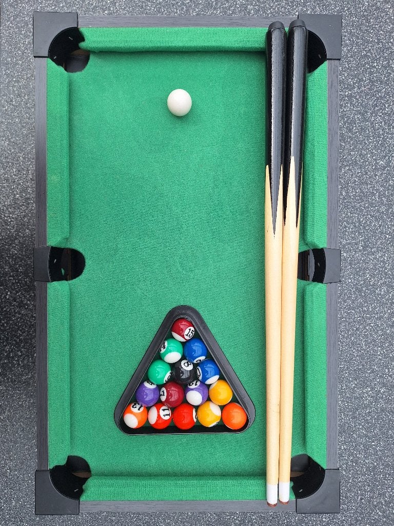 mini pooltafel, Ophalen, Zo goed als nieuw