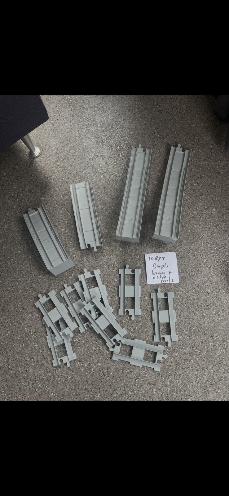 10872 duplo bruggen en extra rails, Kinderen en Baby's, Speelgoed | Duplo en Lego, Ophalen, Zo goed als nieuw, Duplo