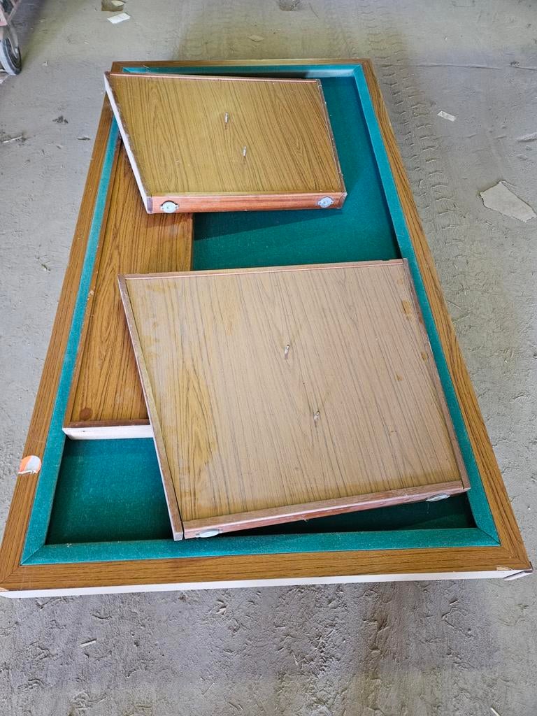 Gratis biljarttafel (zonder accessoires), Ophalen