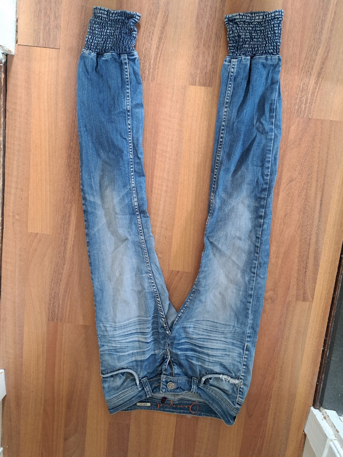 Jeans van Desigual maat 36, Ophalen of Verzenden, Zo goed als nieuw, Blauw, W28 - W29 (confectie 36)