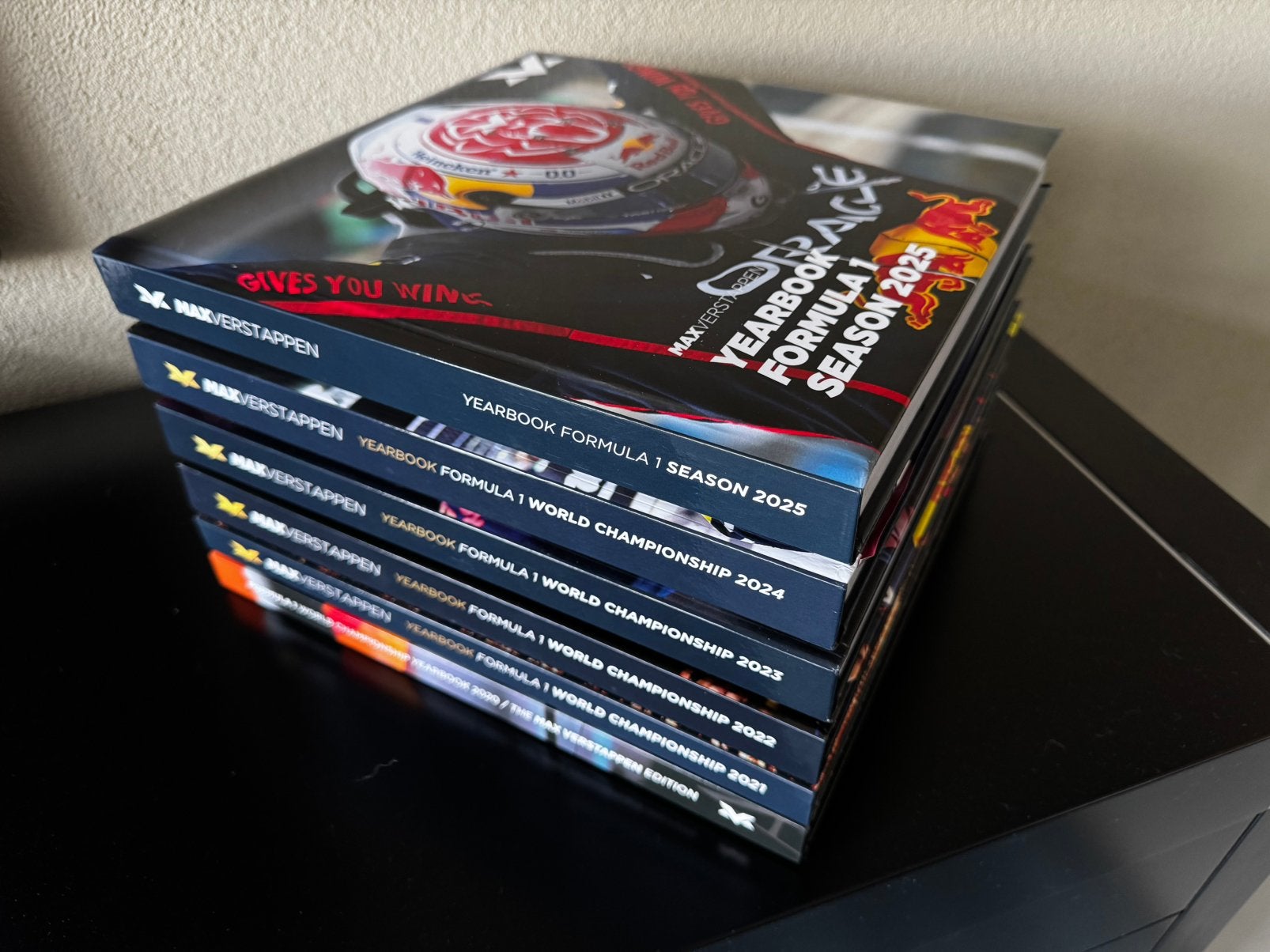 Officiële Max Verstappen Yearbook-collectie 2020-2025., Ophalen of Verzenden, Nieuw, Overige sporten