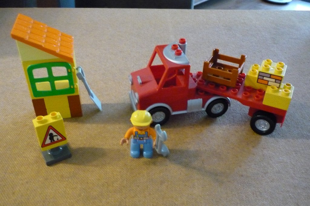 Duplo 3288 Bob de Bouwer '' PACKER '' ., Ophalen, Zo goed als nieuw, Compleet, Duplo