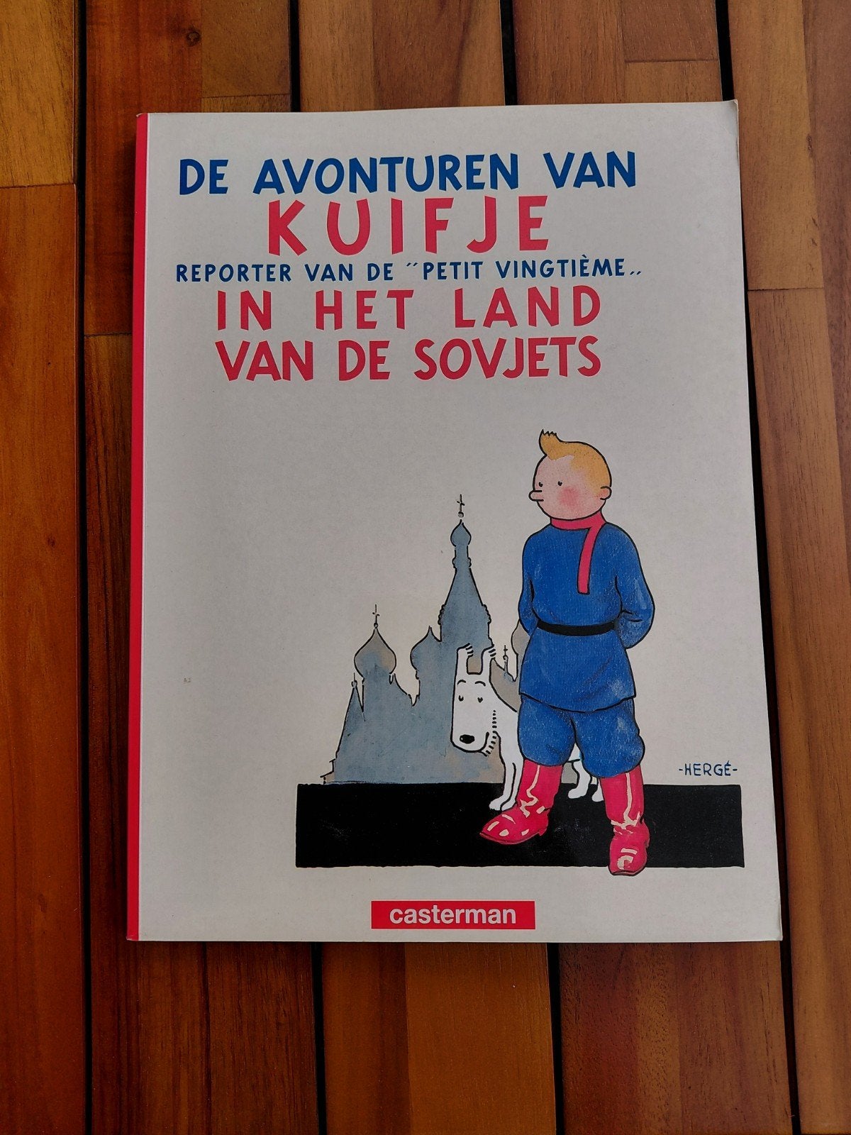 De Avonturen van Kuifje: In het Land van de Sovjets. Hergé, Eén stripboek, Ophalen of Verzenden, Zo goed als nieuw, Hergé