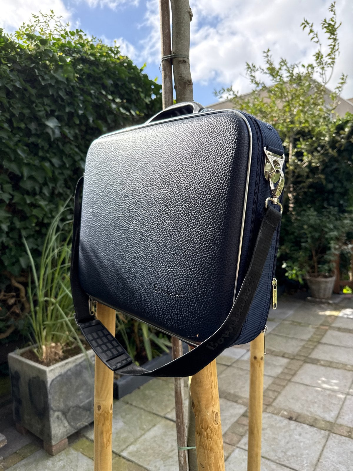 Bombata Koffer - Ideaal voor laptop, 40 tot 60 cm, Blauw, Zo goed als nieuw, 35 tot 55 cm