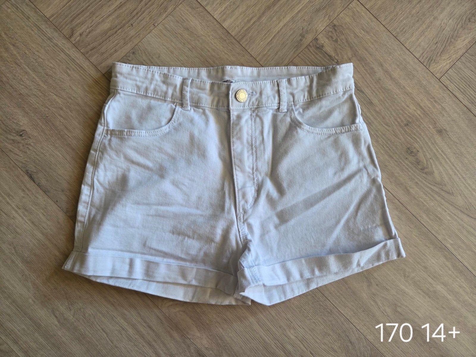 H&M shorts maat 170, Kinderen en Baby's, Kinderkleding | Maat 170, Broek, Gebruikt, Meisje, H&M