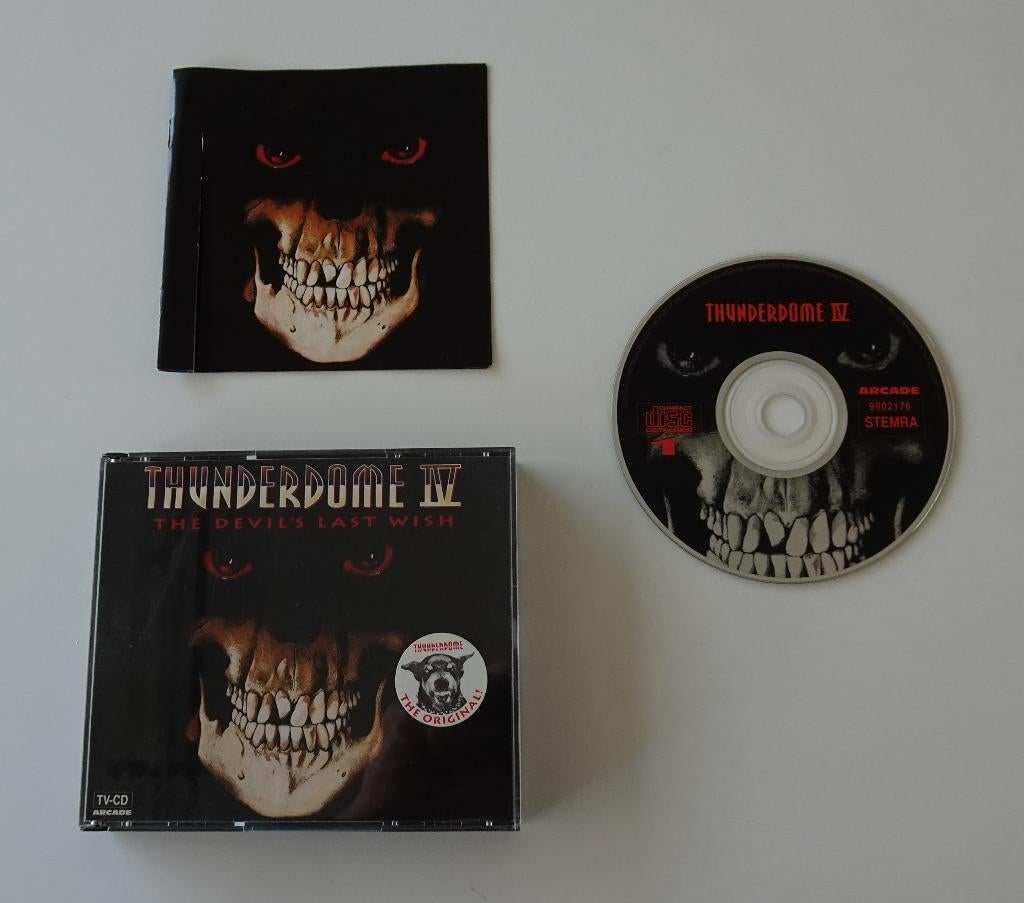 Thunderdome IV : The Devil's Last Wish (alleen CD 1) 1993, Cd's en Dvd's, Cd's | Dance en House, Zo goed als nieuw, Overige genres