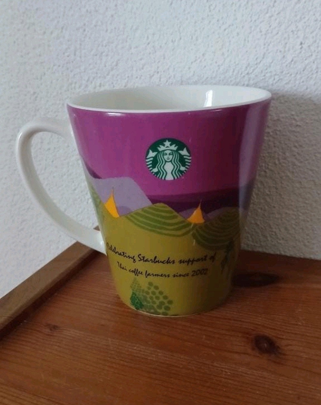 Starbucks beker Thailand, Verzenden, Zo goed als nieuw, Overige stijlen, Kop(pen) en/of Schotel(s)