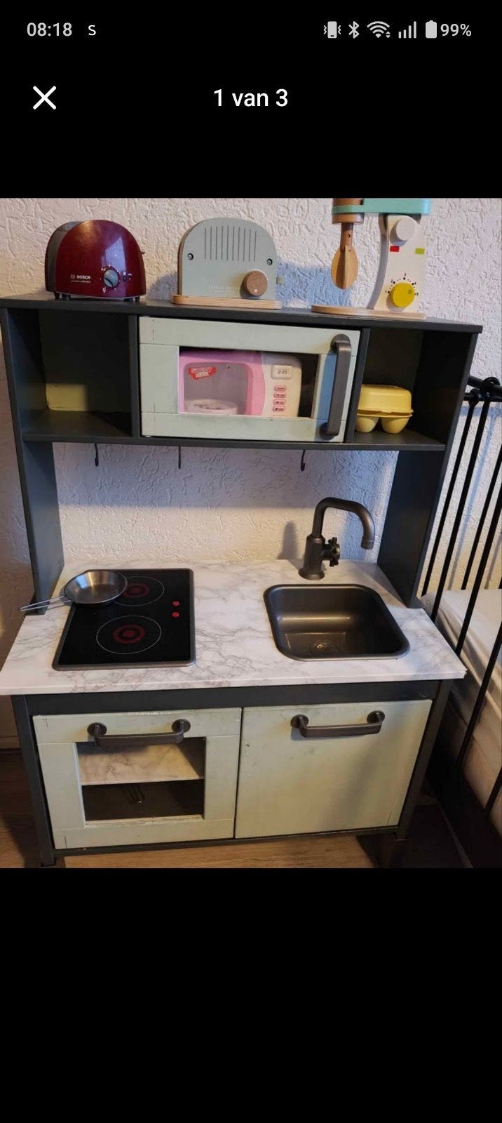 Leuke speelkeuken met accessoires, Kinderen en Baby's, Speelgoed | Overig, Jongen of Meisje, Ophalen
