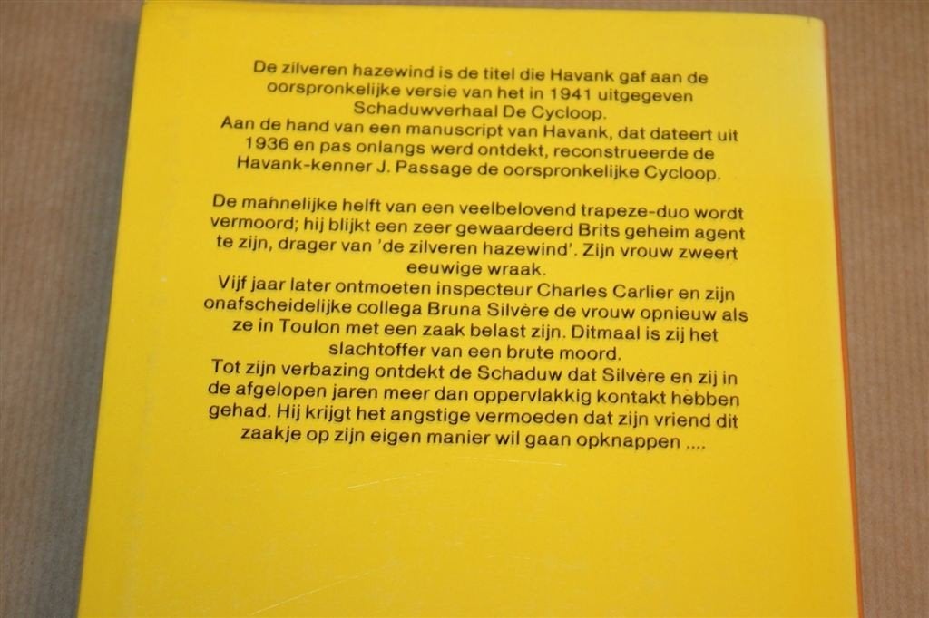 De Zilveren Hazewind — Havank, Detective/Misdaadroman, Boeken, Detectives, Ophalen of Verzenden, Gelezen