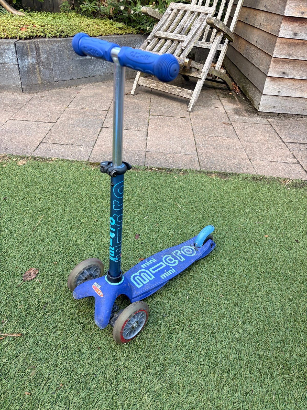 Micro Mini step blauw - Gebruikt, Fietsen en Brommers, Ophalen, Gebruikt, Gewone step